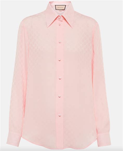 camicia gucci rosa